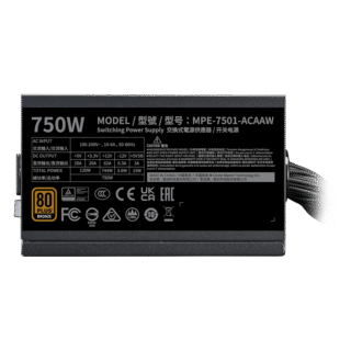 Cooler Master 750w Bronze V3 power supply