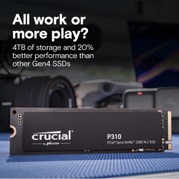 Crucial P310 500 GB 2280 4.0 NVMe PCIe M.2 SSD - Image 5