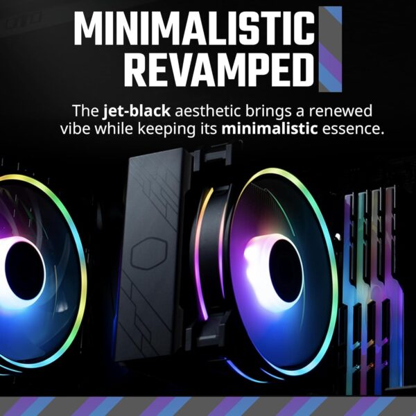 Cooler Master hyper 212 halo black -ARGB - Image 2