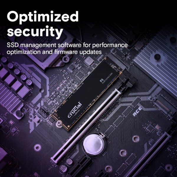 Crucial P3 1TB 4.0 NVMe PCIe M.2 SSD - Image 3